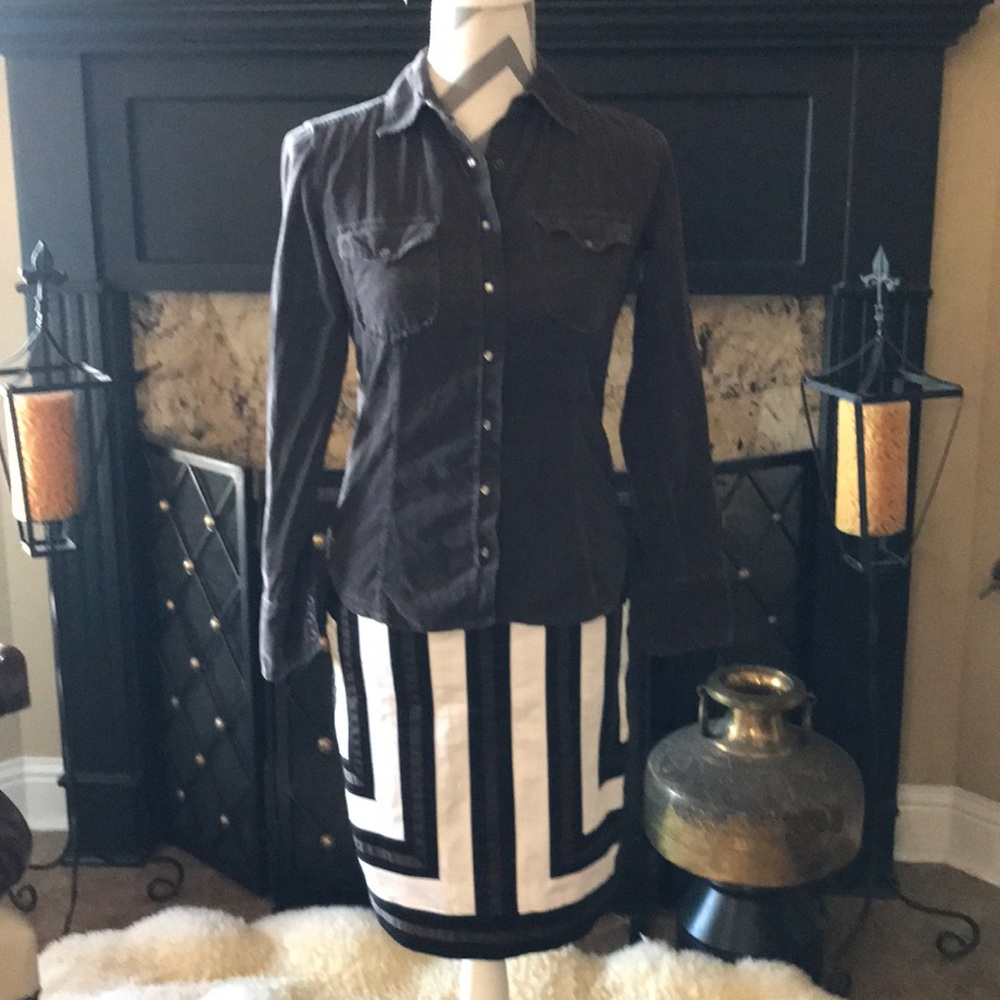 J Crew soft corduroy shirt